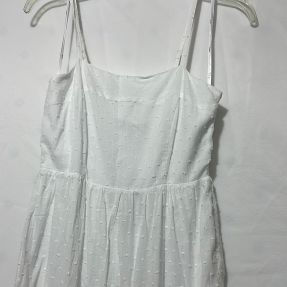 Lulu's White Sleeveless Maxi Dress with Spaghetti Straps - Picture 6 of 14